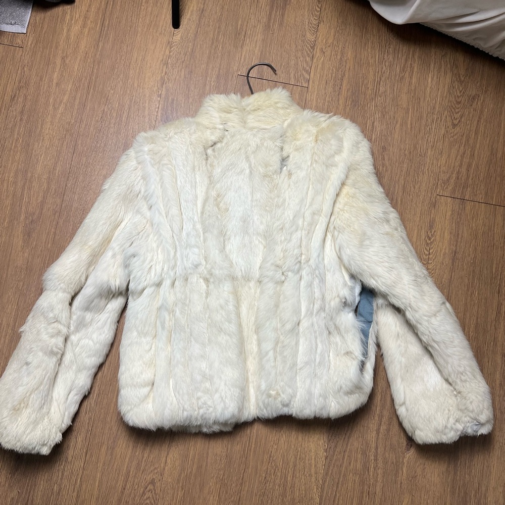 Real Vintage Rabbit Fur Jacket - Picture 4 of 4